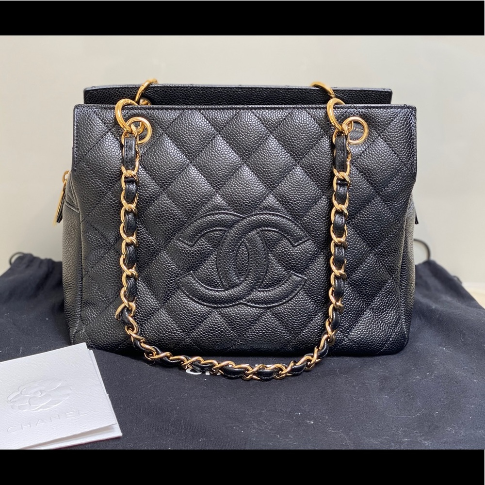 ❌SOLD!❌ ✨Chanel Petit Timeless Shopping Tote Bag!✨